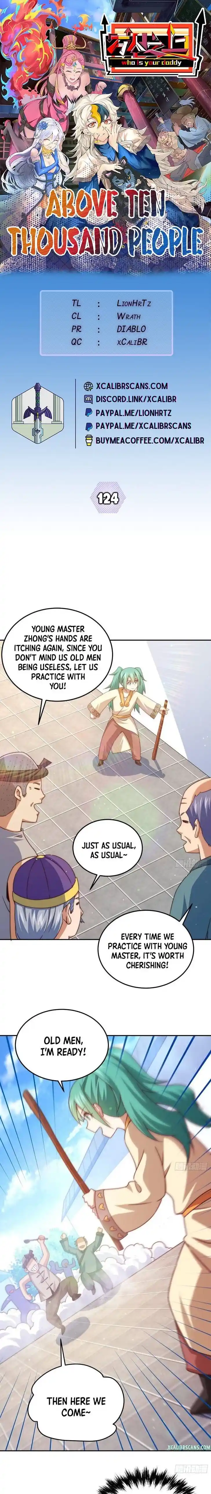 Above Ten Thousand People Ch.124