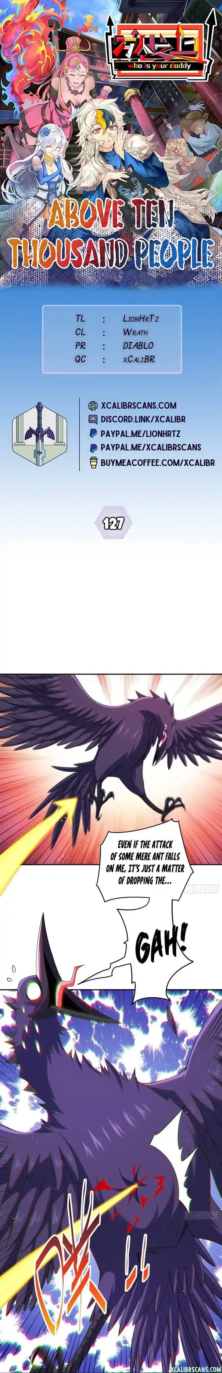 Above Ten Thousand People Ch.127