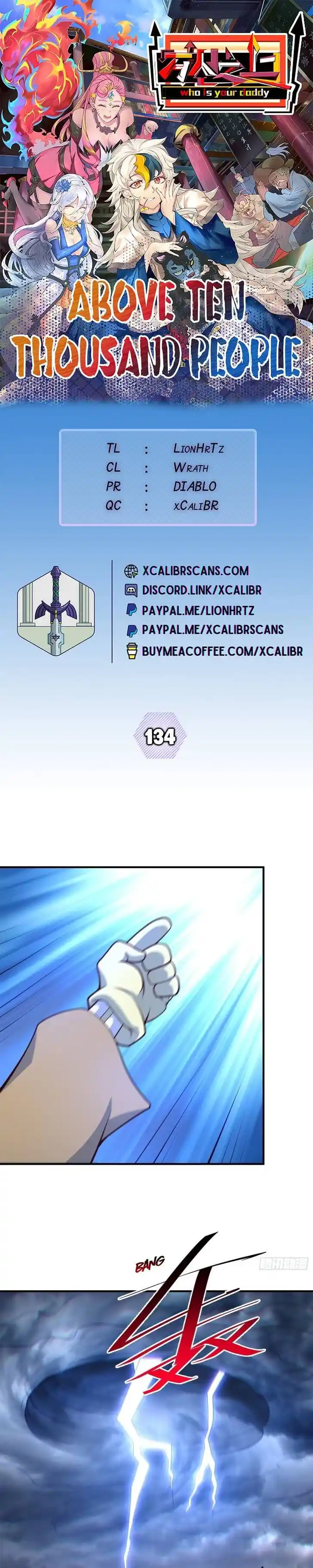 Above Ten Thousand People Ch.134