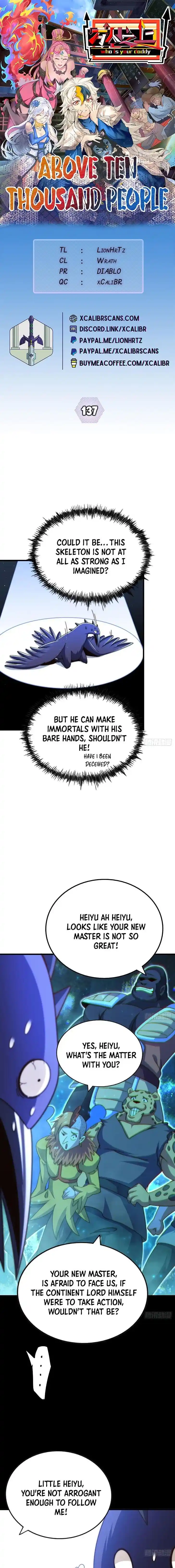 Above Ten Thousand People Ch.137