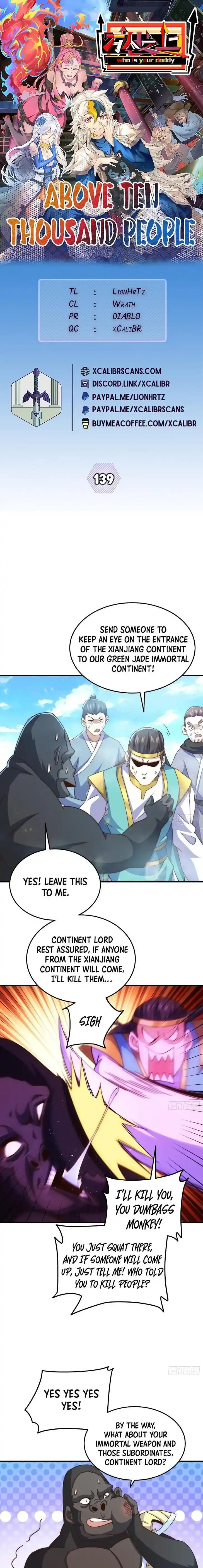 Above Ten Thousand People Ch.139