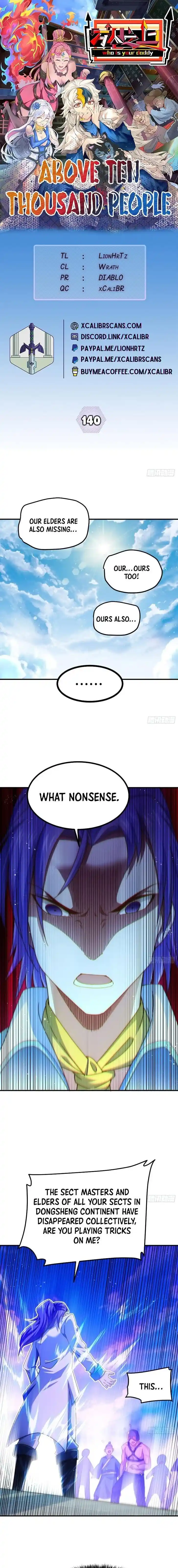 Above Ten Thousand People Ch.140