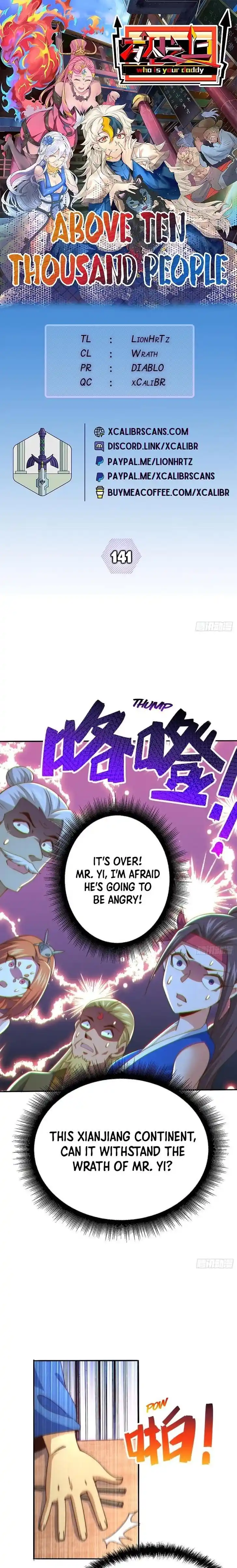 Above Ten Thousand People Ch.141