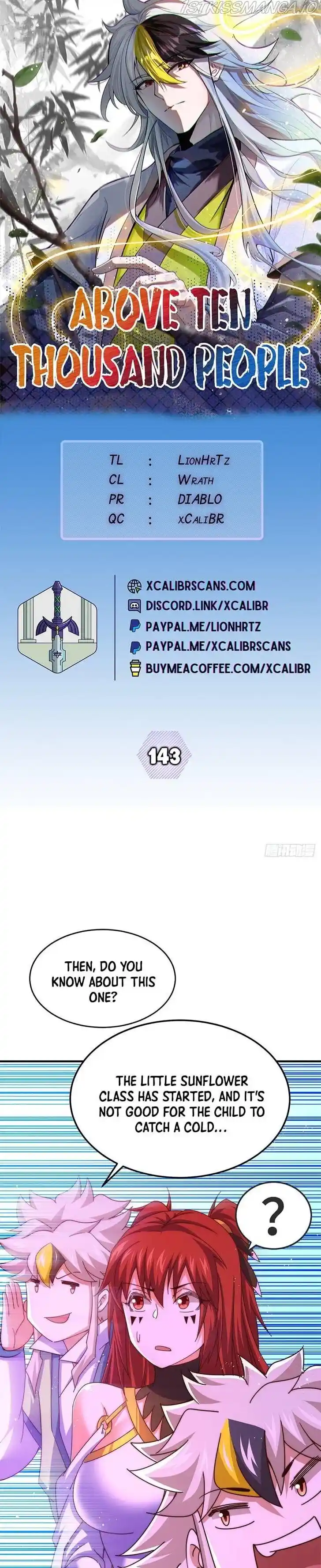 Above Ten Thousand People Ch.143