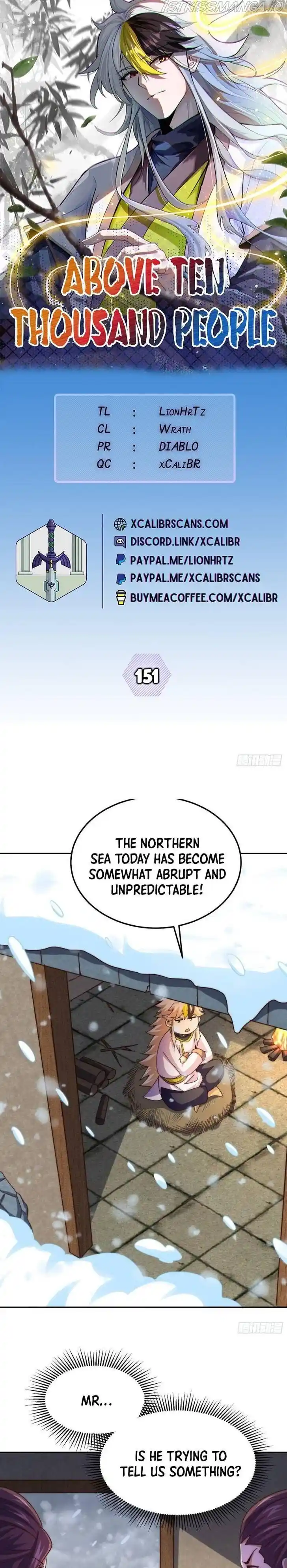 Above Ten Thousand People Ch.151