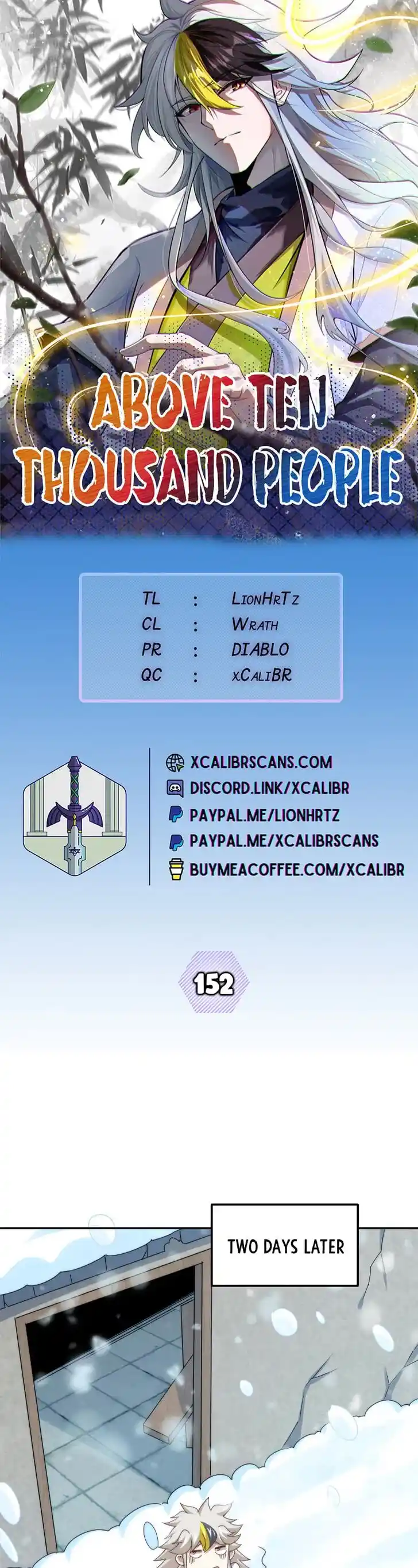 Above Ten Thousand People Ch.152