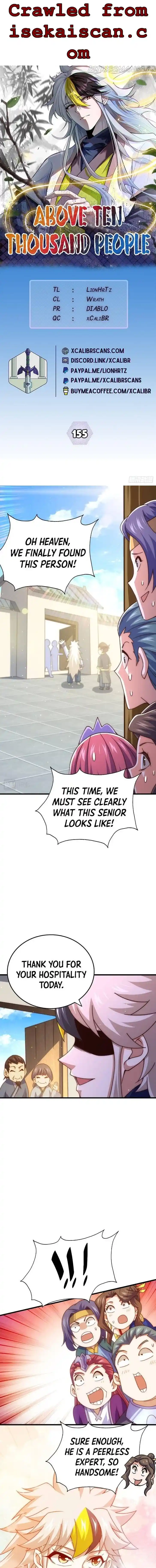 Above Ten Thousand People Ch.155