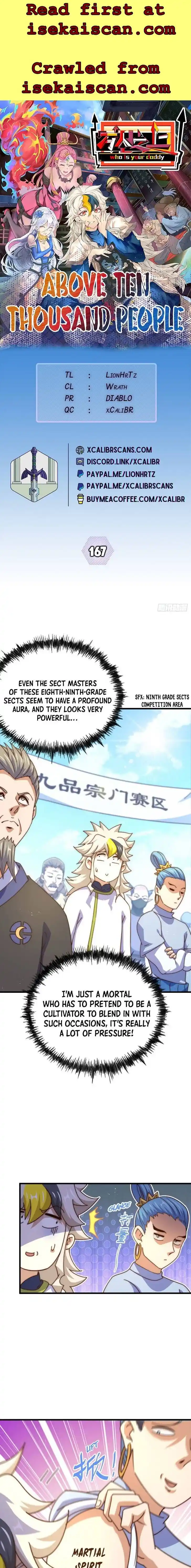 Above Ten Thousand People Ch.167