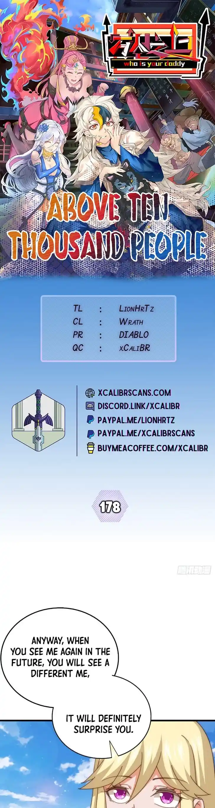 Above Ten Thousand People Ch.178