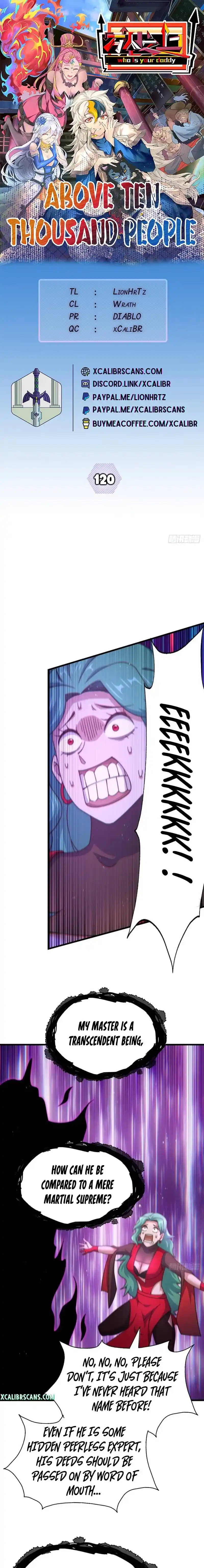 Above Ten Thousand People Chapter 120