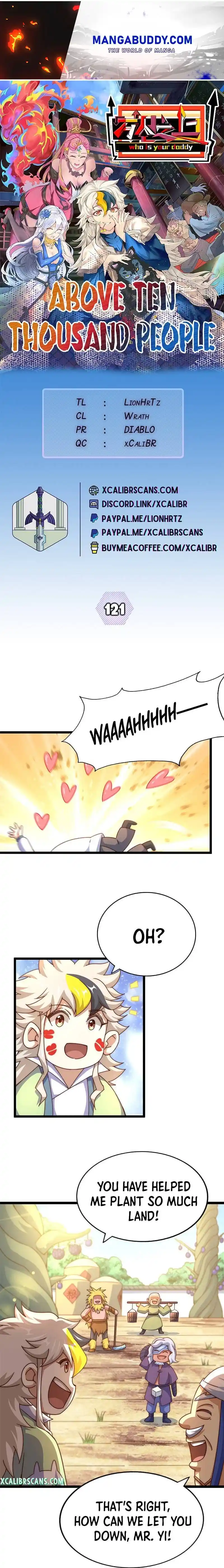 Above Ten Thousand People Chapter 121