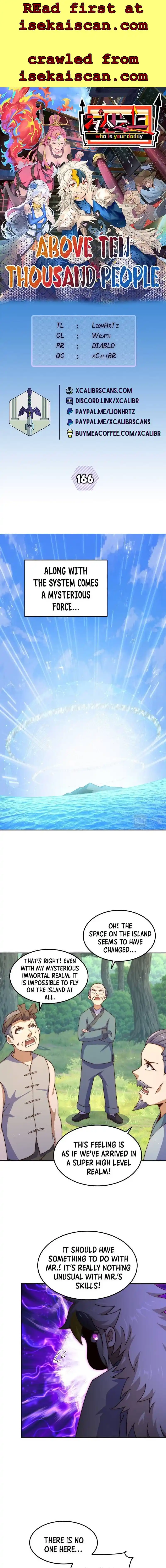 Above Ten Thousand People Chapter 166