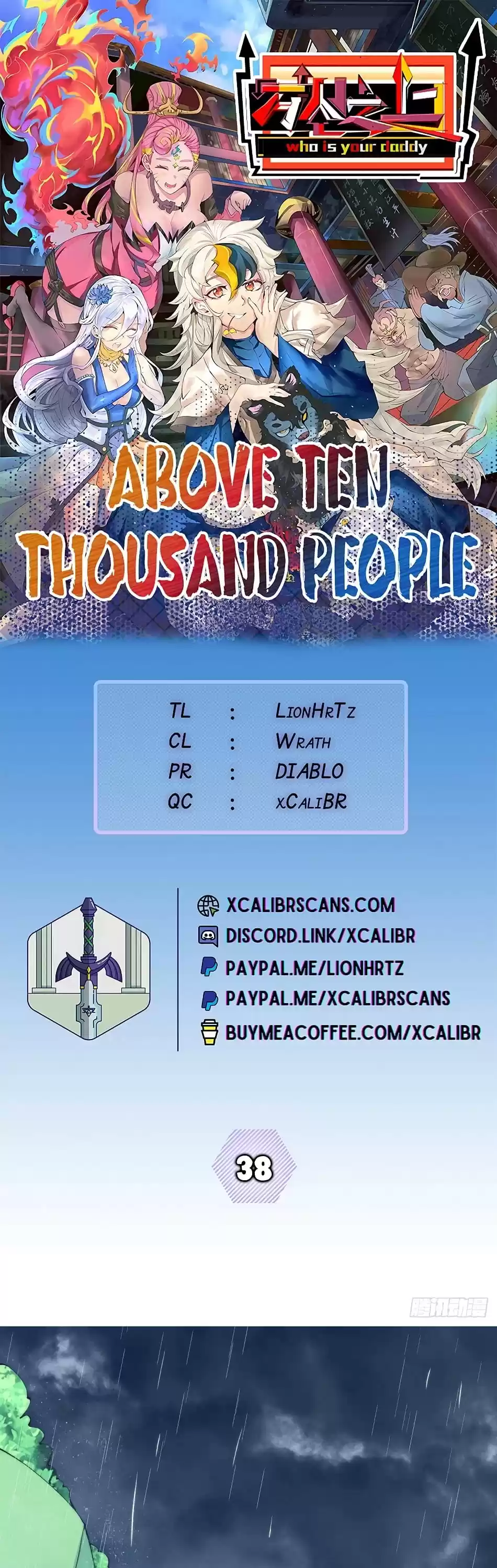 Above Ten Thousand People Chapter 38