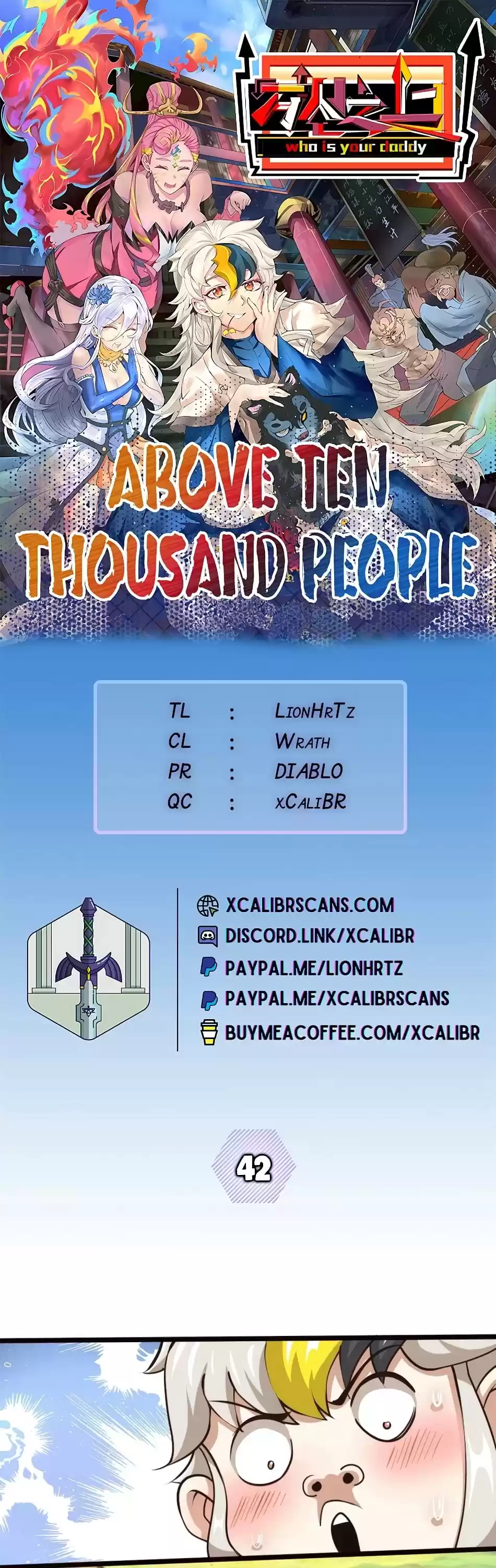 Above Ten Thousand People Chapter 42