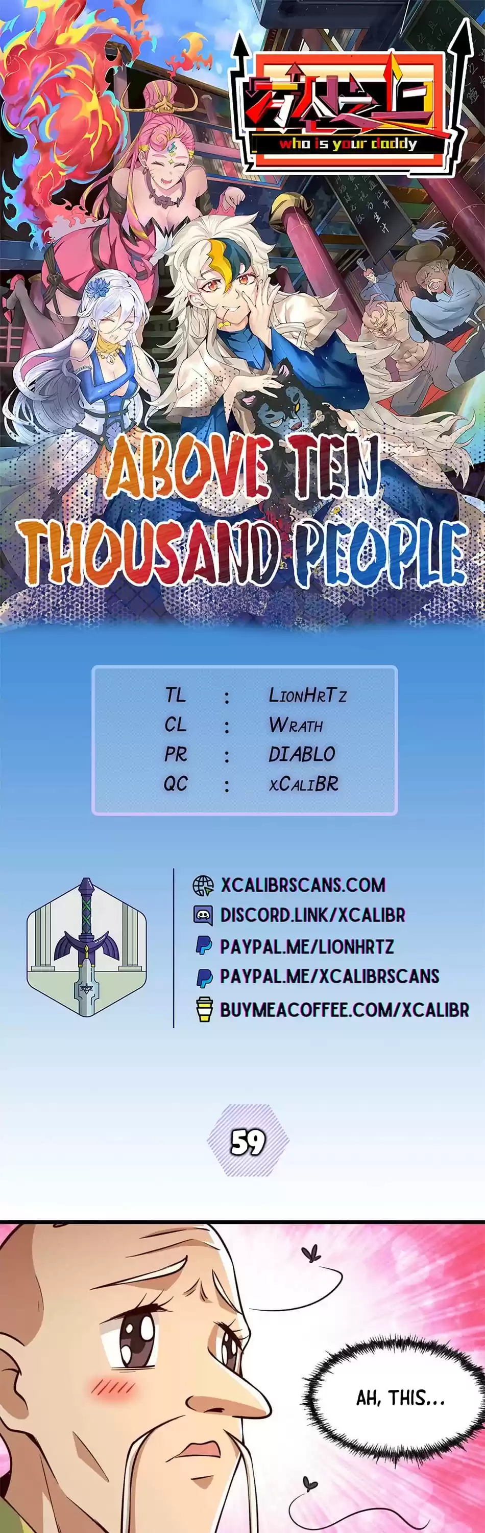 Above Ten Thousand People Chapter 59