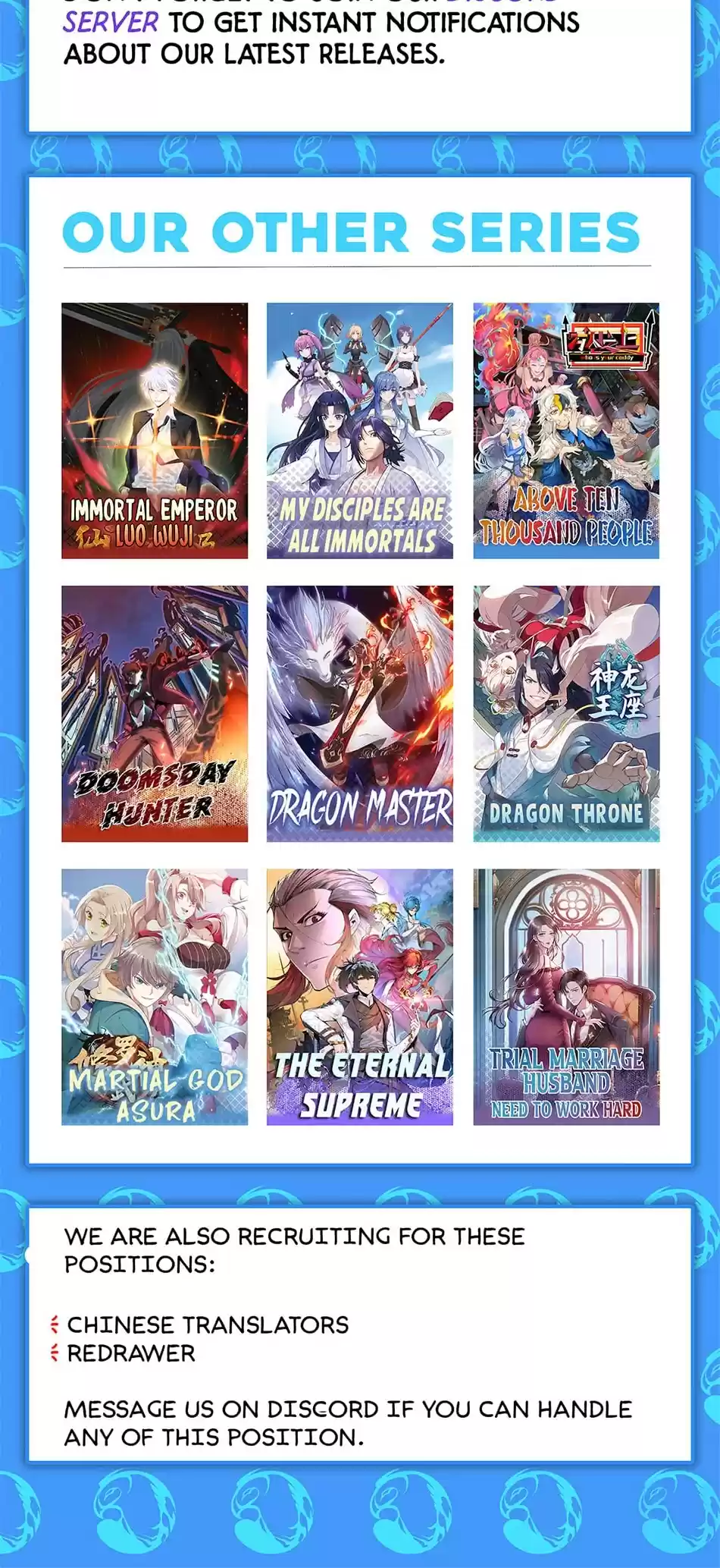 Above Ten Thousand People Chapter 59