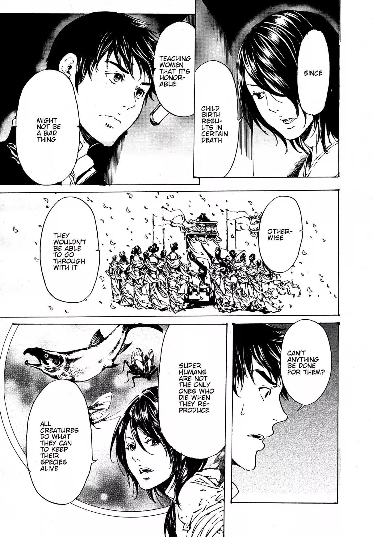 Adekan Vol. 11 Ch. 30.3 The Grave of Love (Middle Part 1) + Shiro and Anri interview Sakurai Keito and Mikami Shun [Part B]