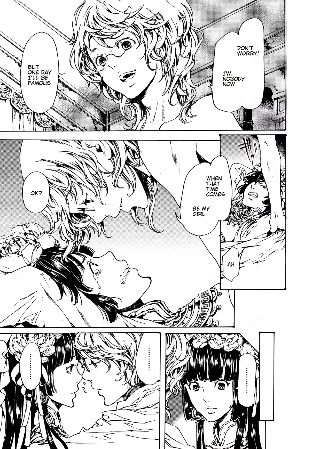 Adekan Vol. 11 Ch. 30.3 The Grave of Love (Middle Part 1) + Shiro and Anri interview Sakurai Keito and Mikami Shun [Part B]