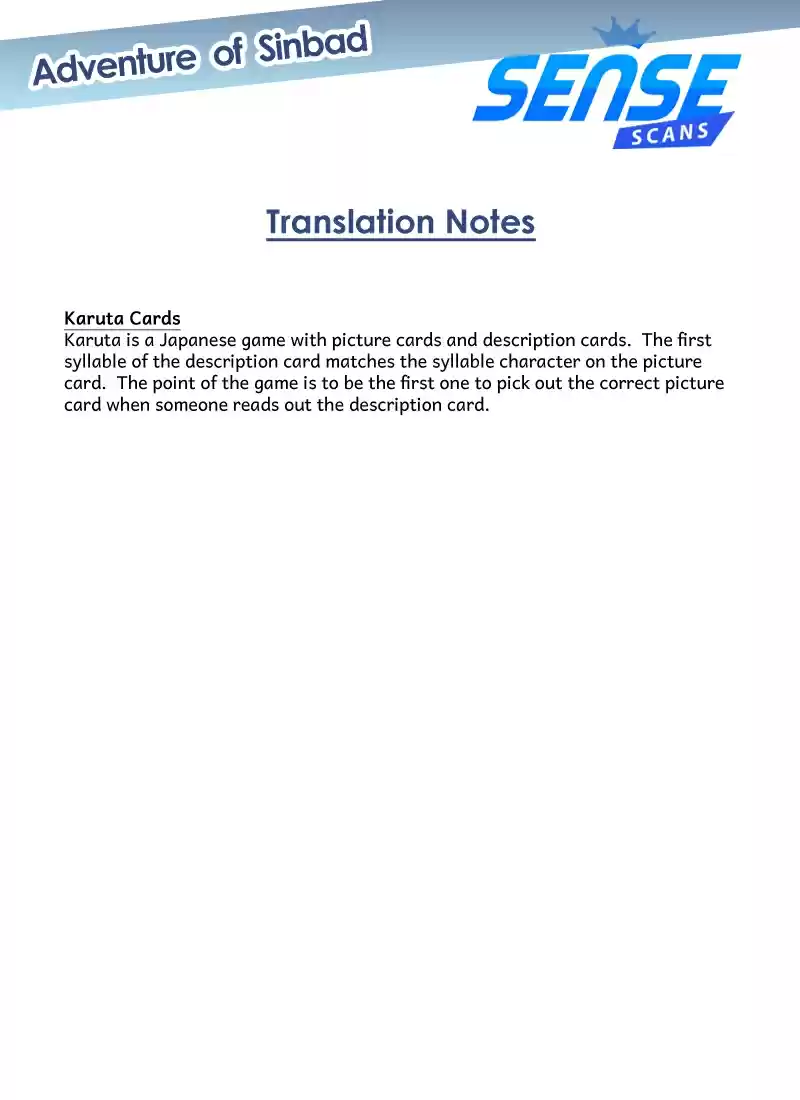 Adventure of Sinbad Ch.70.5