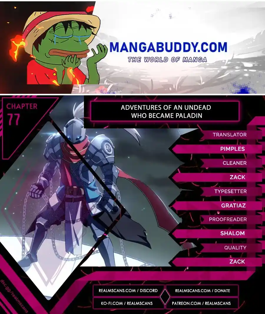 Adventures Of An Undead Who Became Paladin Chapter 77