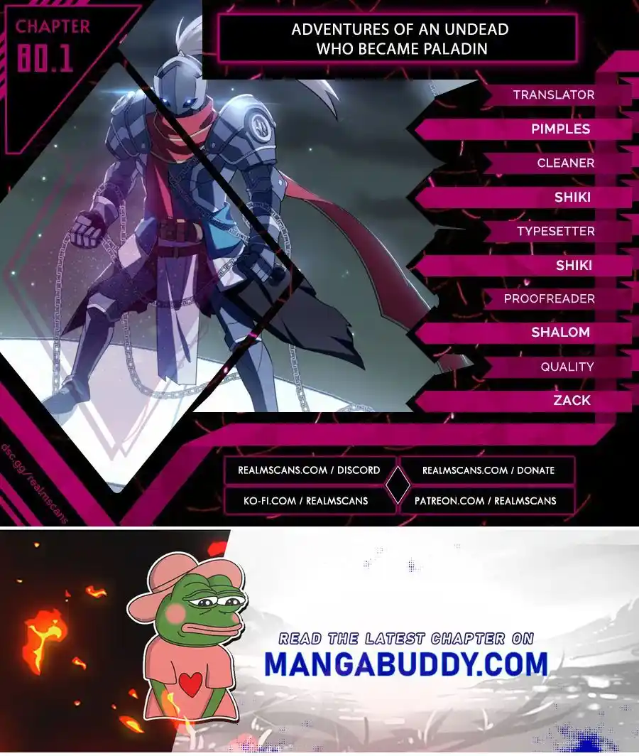 Adventures Of An Undead Who Became Paladin Chapter 80.1