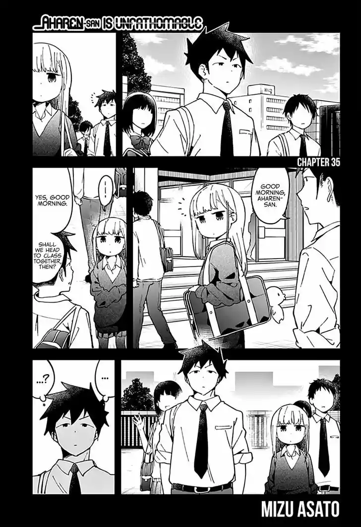 Aharen-san wa Hakarenai 35