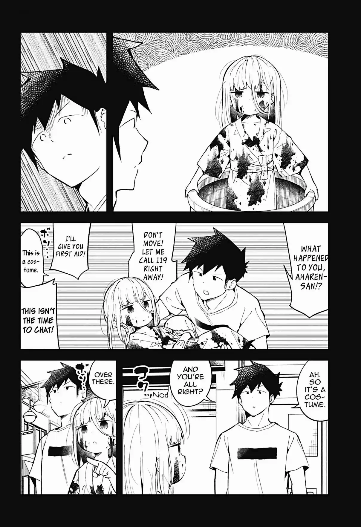 Aharen san wa Hakarenai Ch. 85