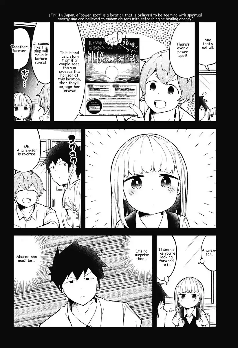 Aharen san wa Hakarenai Ch. 86