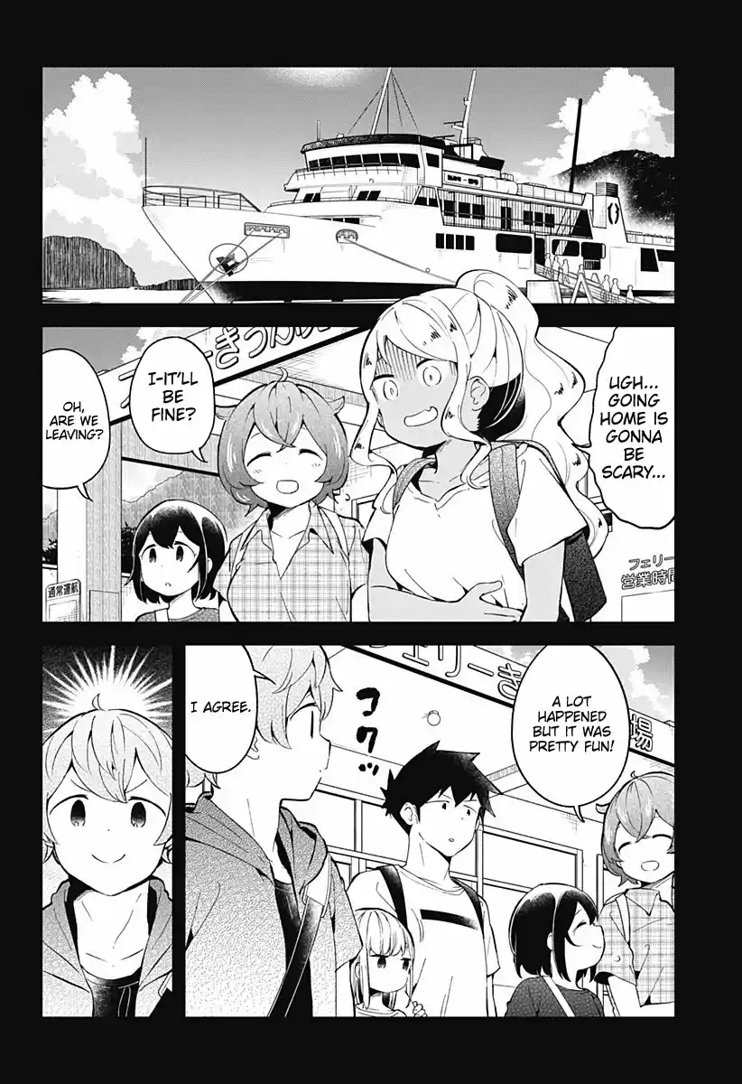 Aharen san wa Hakarenai Ch. 87