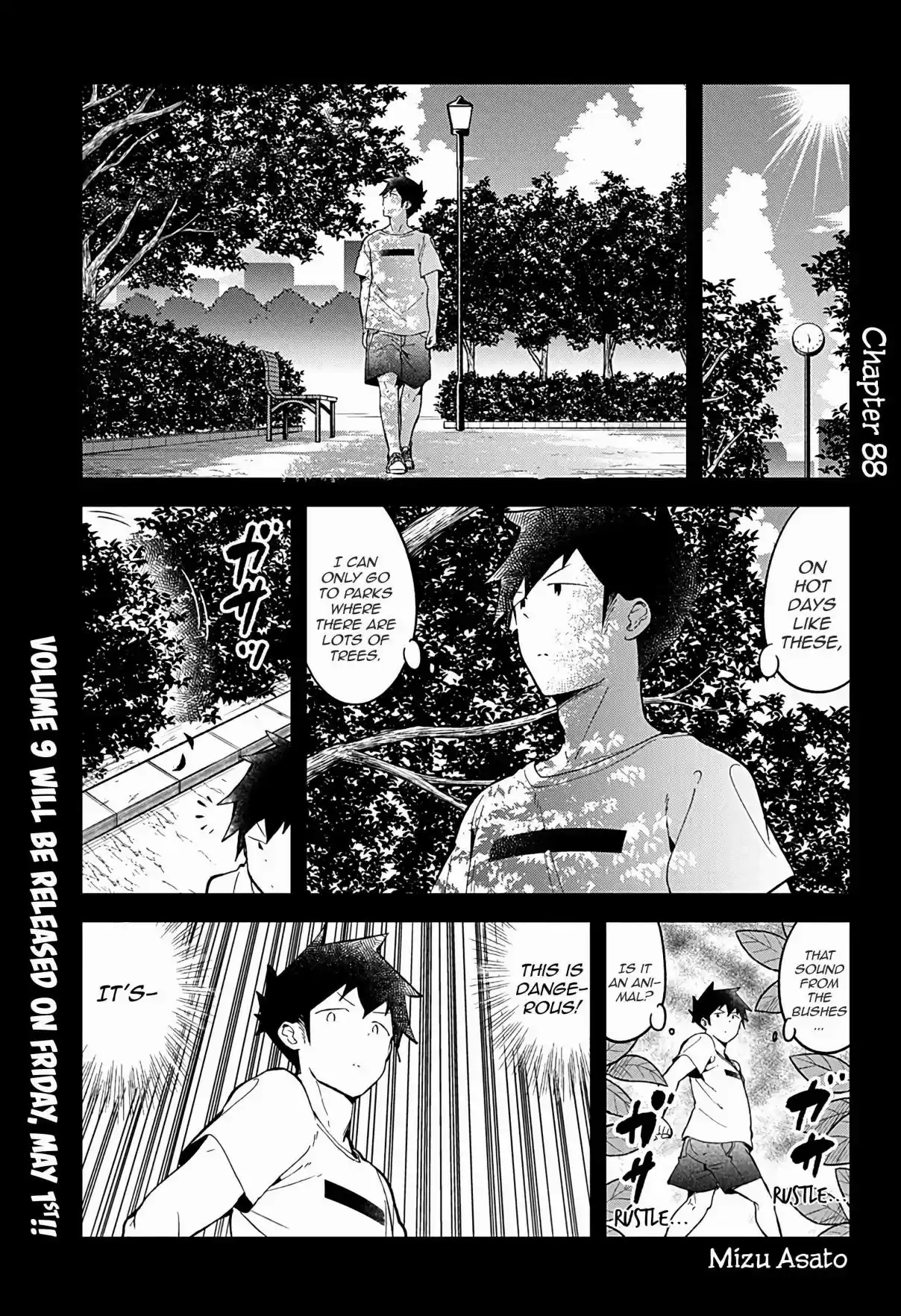 Aharen san wa Hakarenai Ch. 88