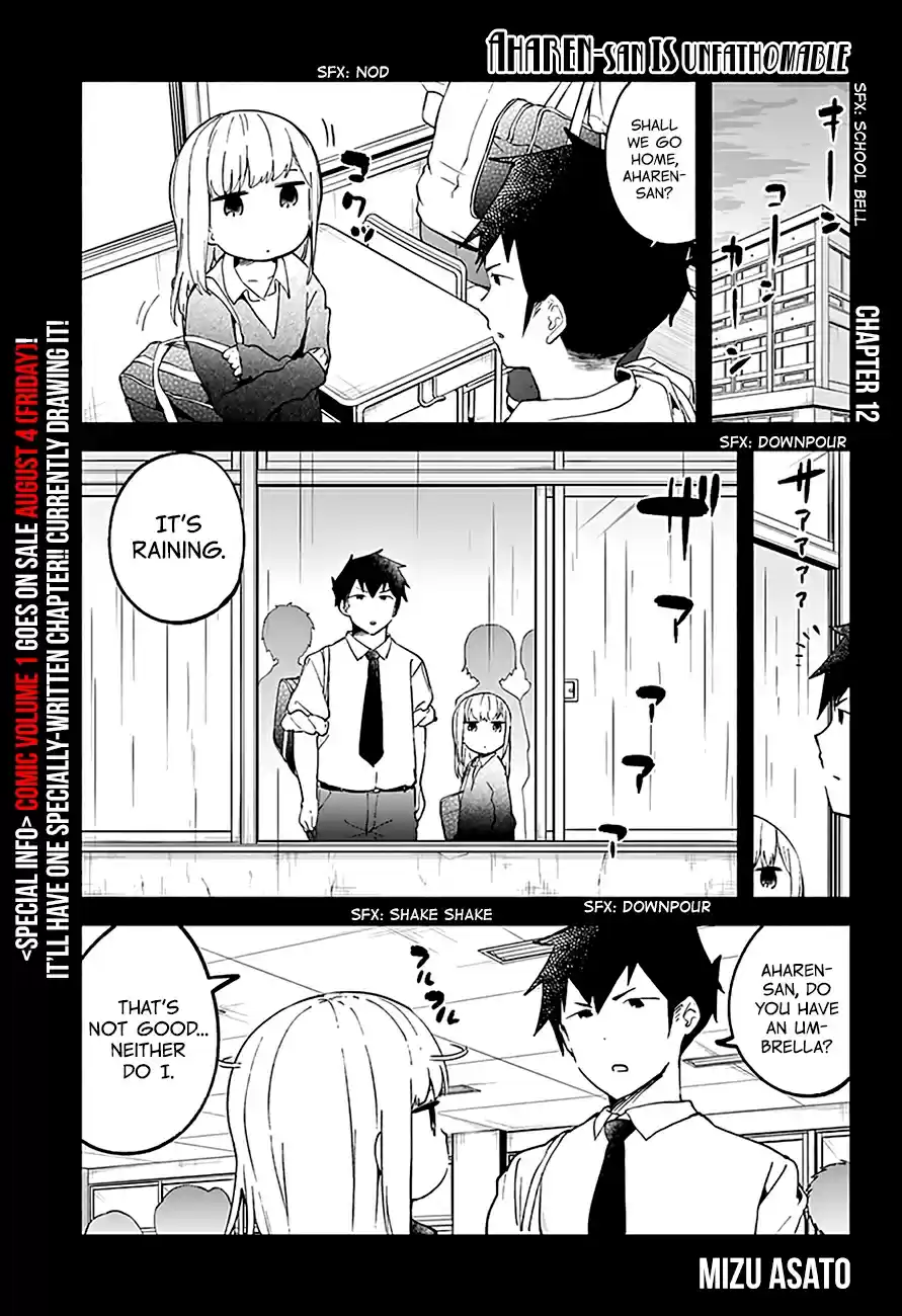 Aharen-san wa Hakarenai Ch.12