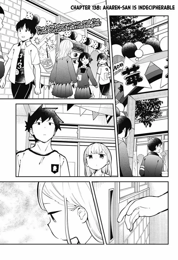 Aharen-san wa Hakarenai Ch.138