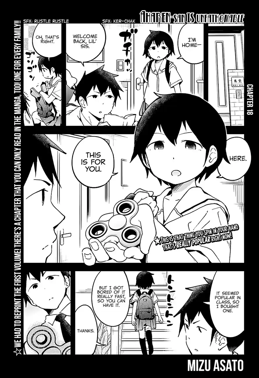 Aharen-san wa Hakarenai Ch.18