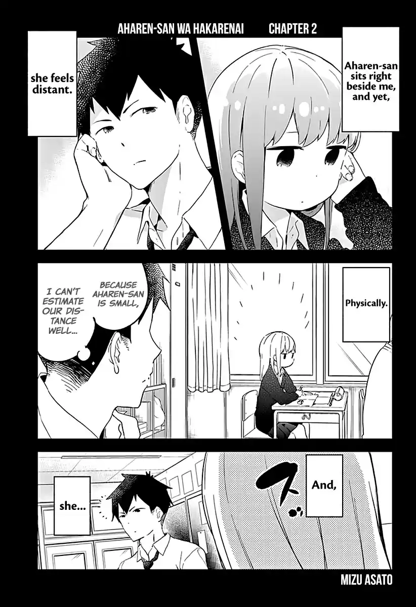 Aharen-san wa Hakarenai Ch.2
