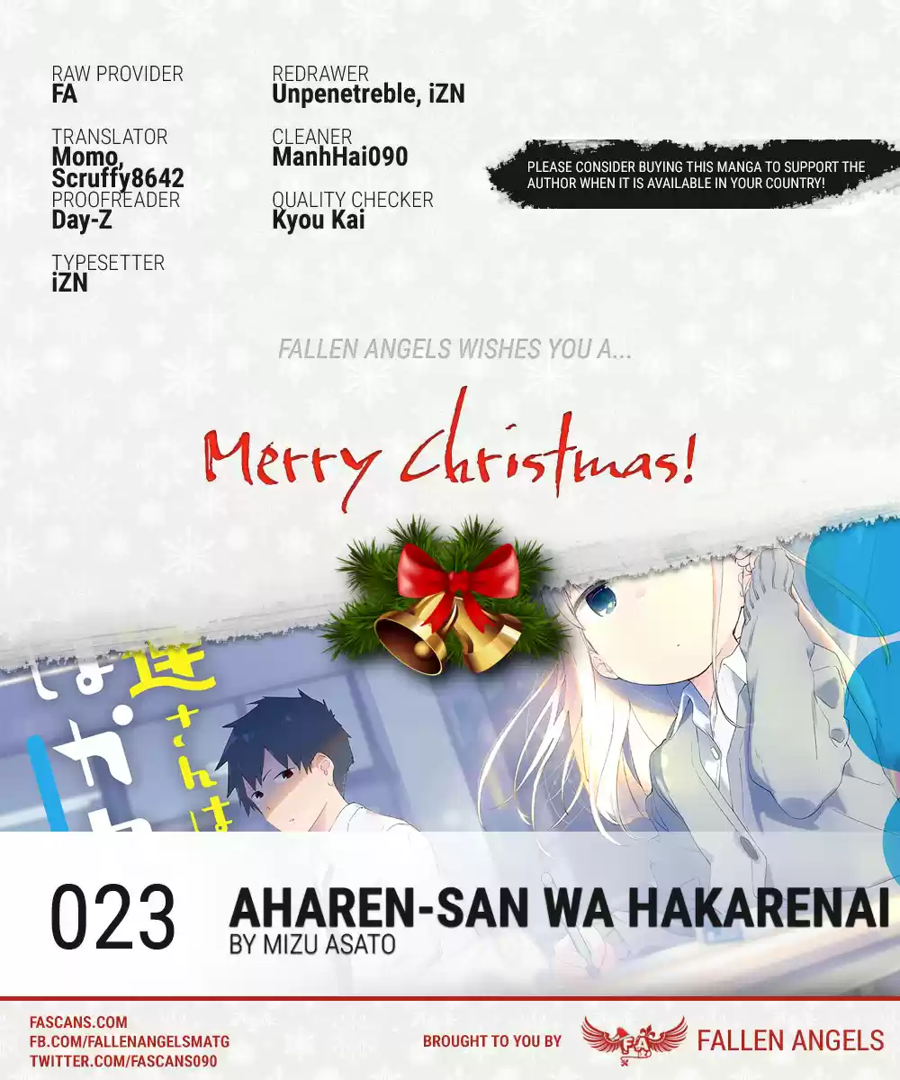 Aharen-san wa Hakarenai Ch.23