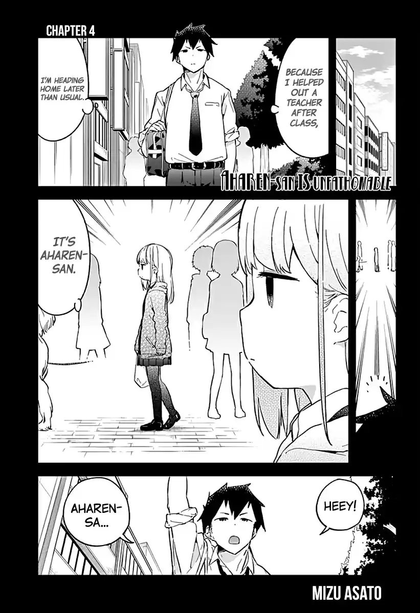 Aharen-san wa Hakarenai Ch.4