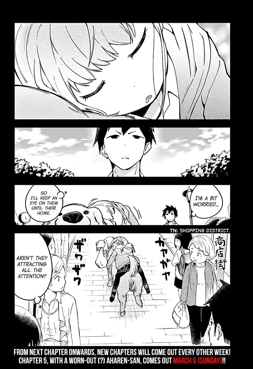 Aharen-san wa Hakarenai Ch.4