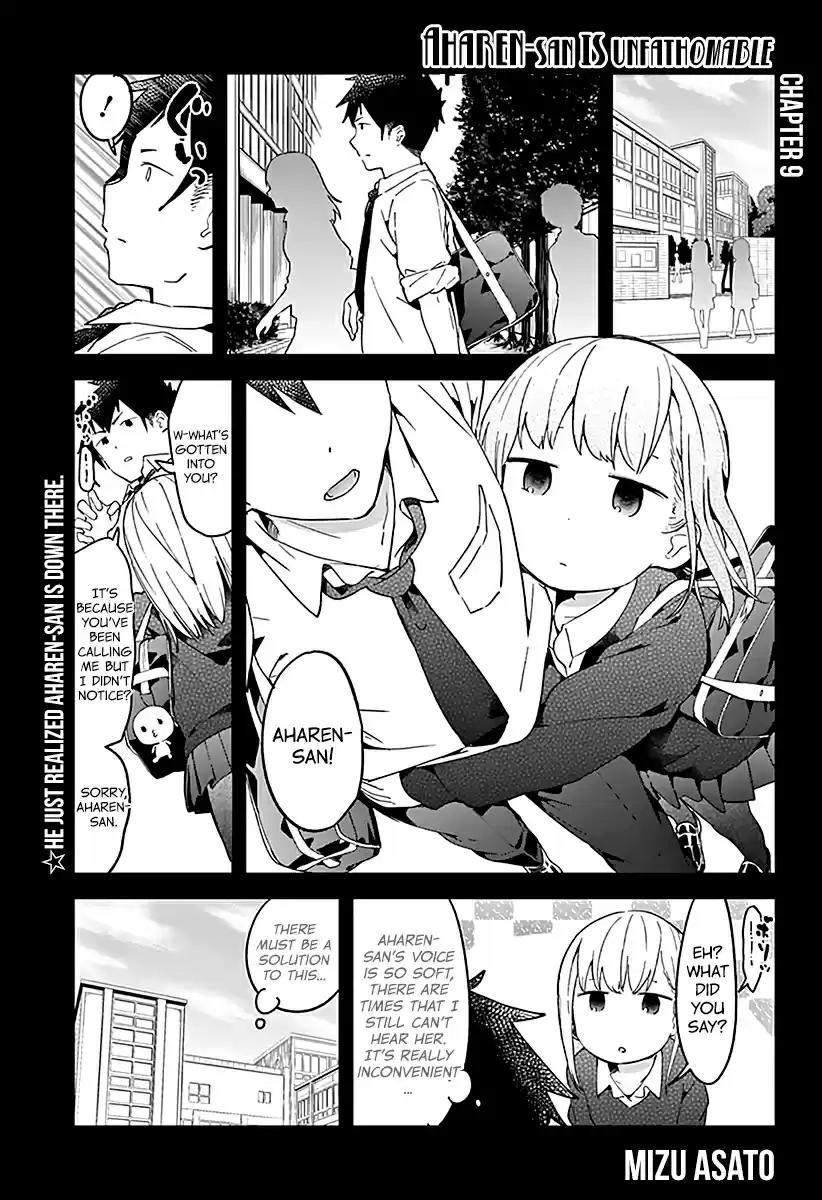 Aharen-san wa Hakarenai Ch.9