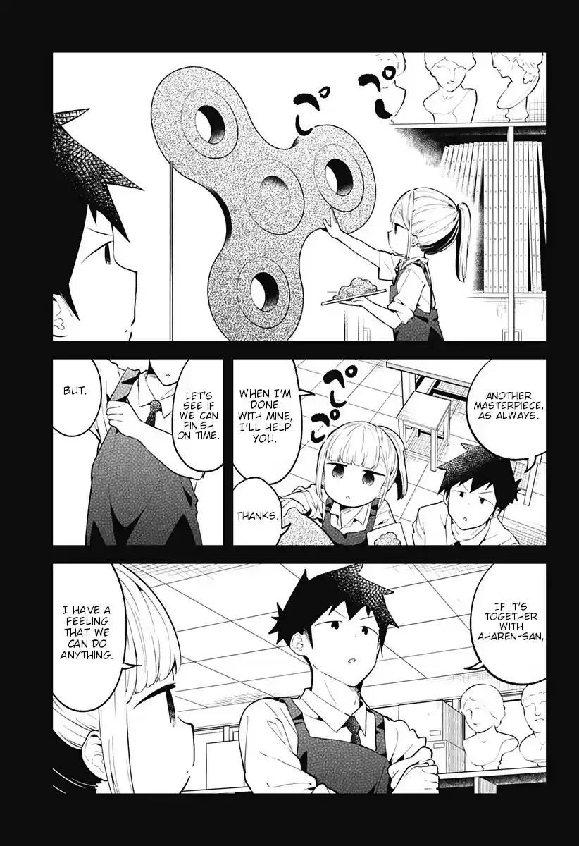 Aharen-San Wa Hakarenai Chapter 100
