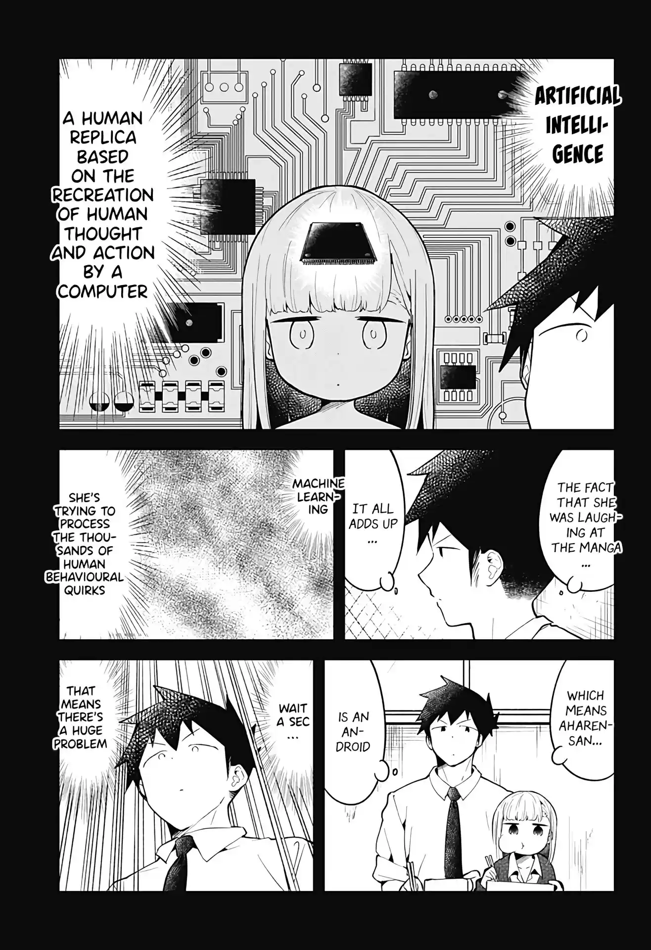 Aharen-San Wa Hakarenai Chapter 101