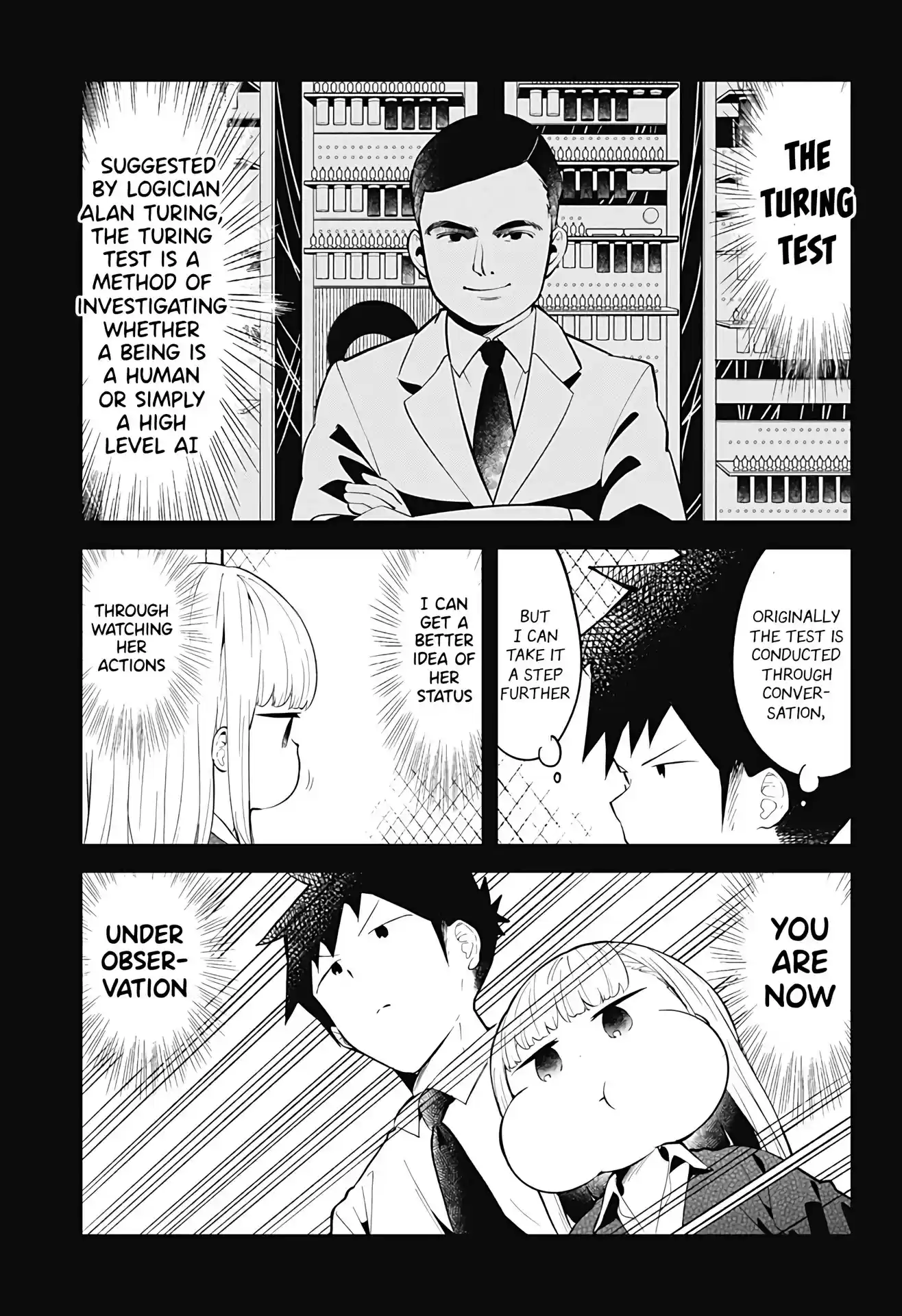 Aharen-San Wa Hakarenai Chapter 101