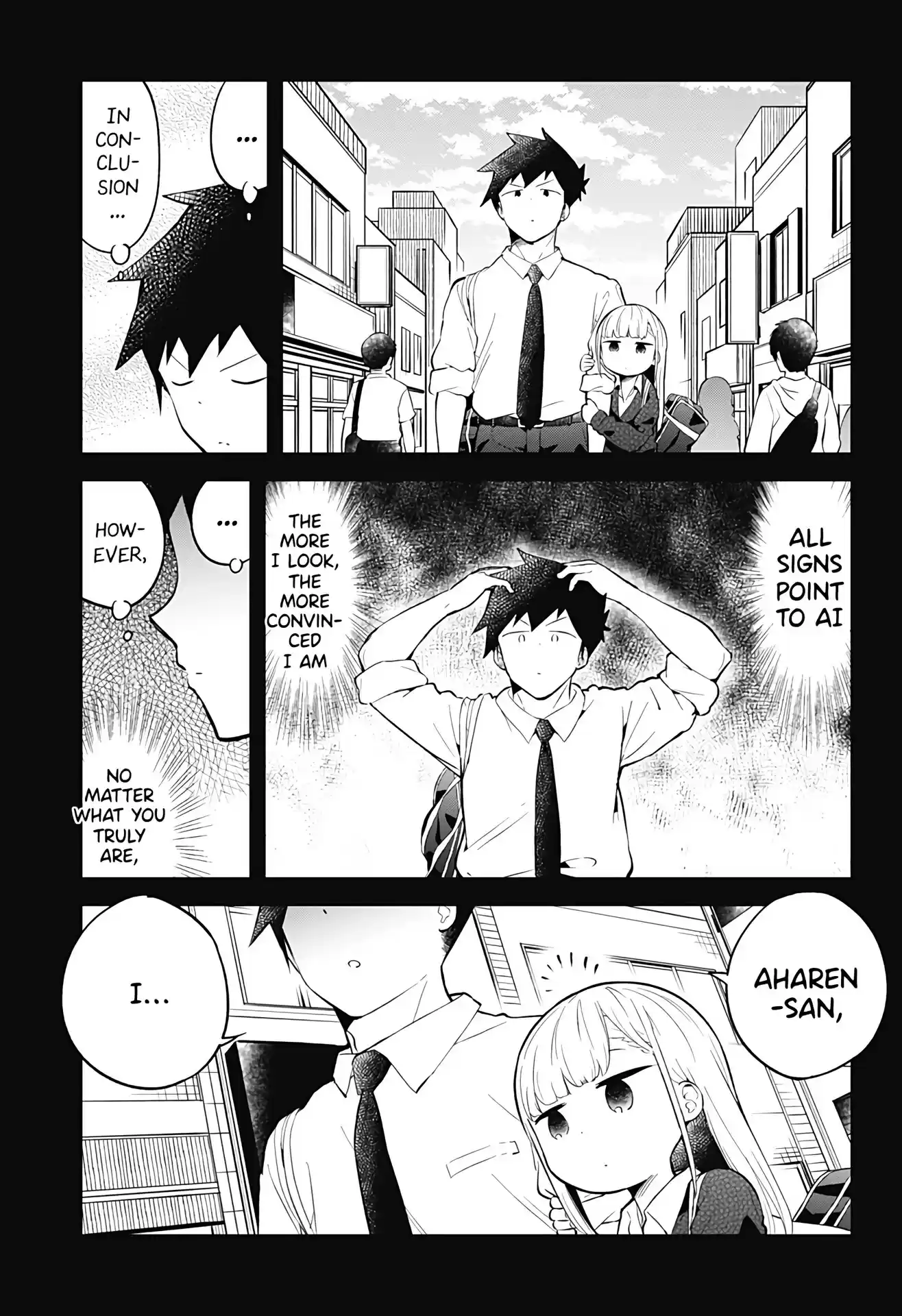 Aharen-San Wa Hakarenai Chapter 101