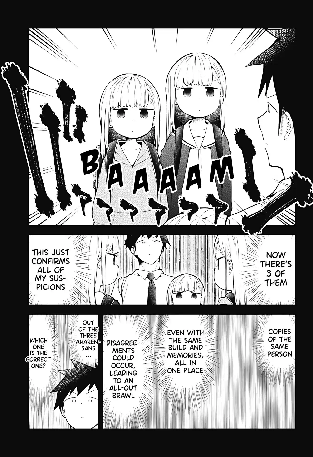 Aharen-San Wa Hakarenai Chapter 101