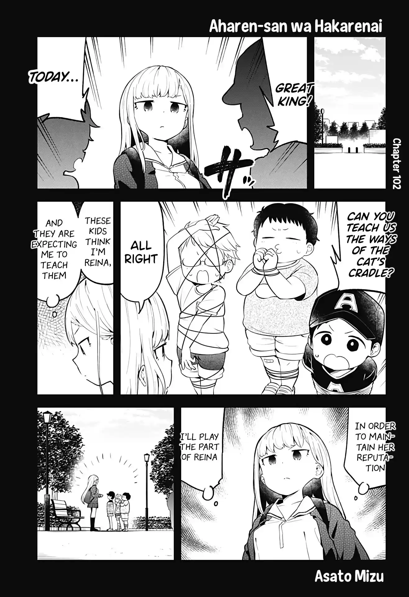 Aharen-San Wa Hakarenai Chapter 102