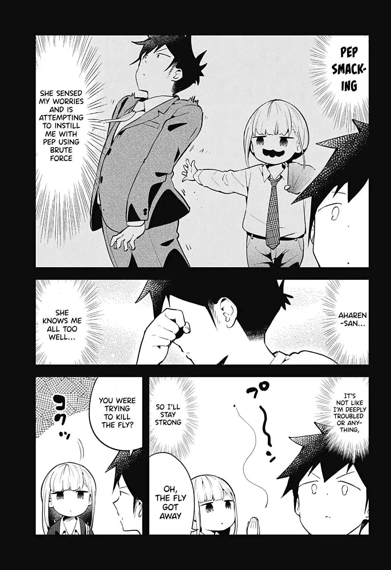 Aharen-San Wa Hakarenai Chapter 105