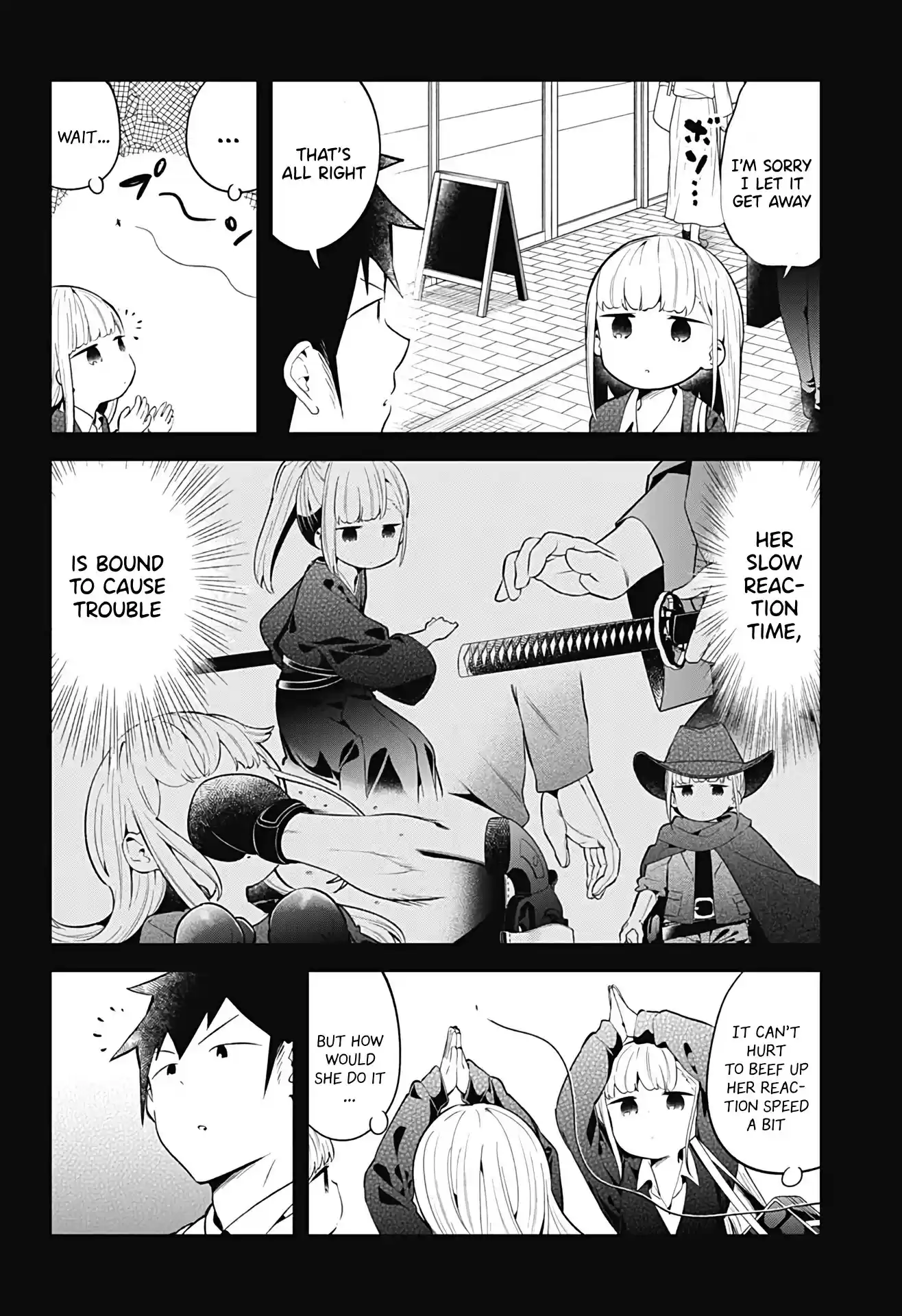 Aharen-San Wa Hakarenai Chapter 105