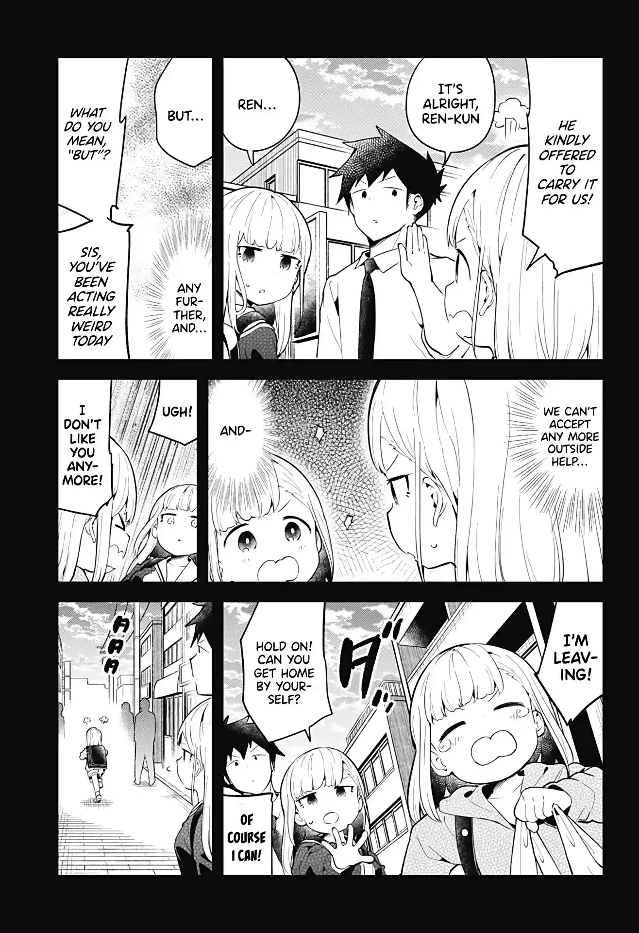 Aharen-San Wa Hakarenai Chapter 106
