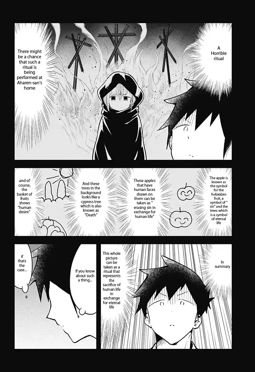 Aharen-San Wa Hakarenai Chapter 110