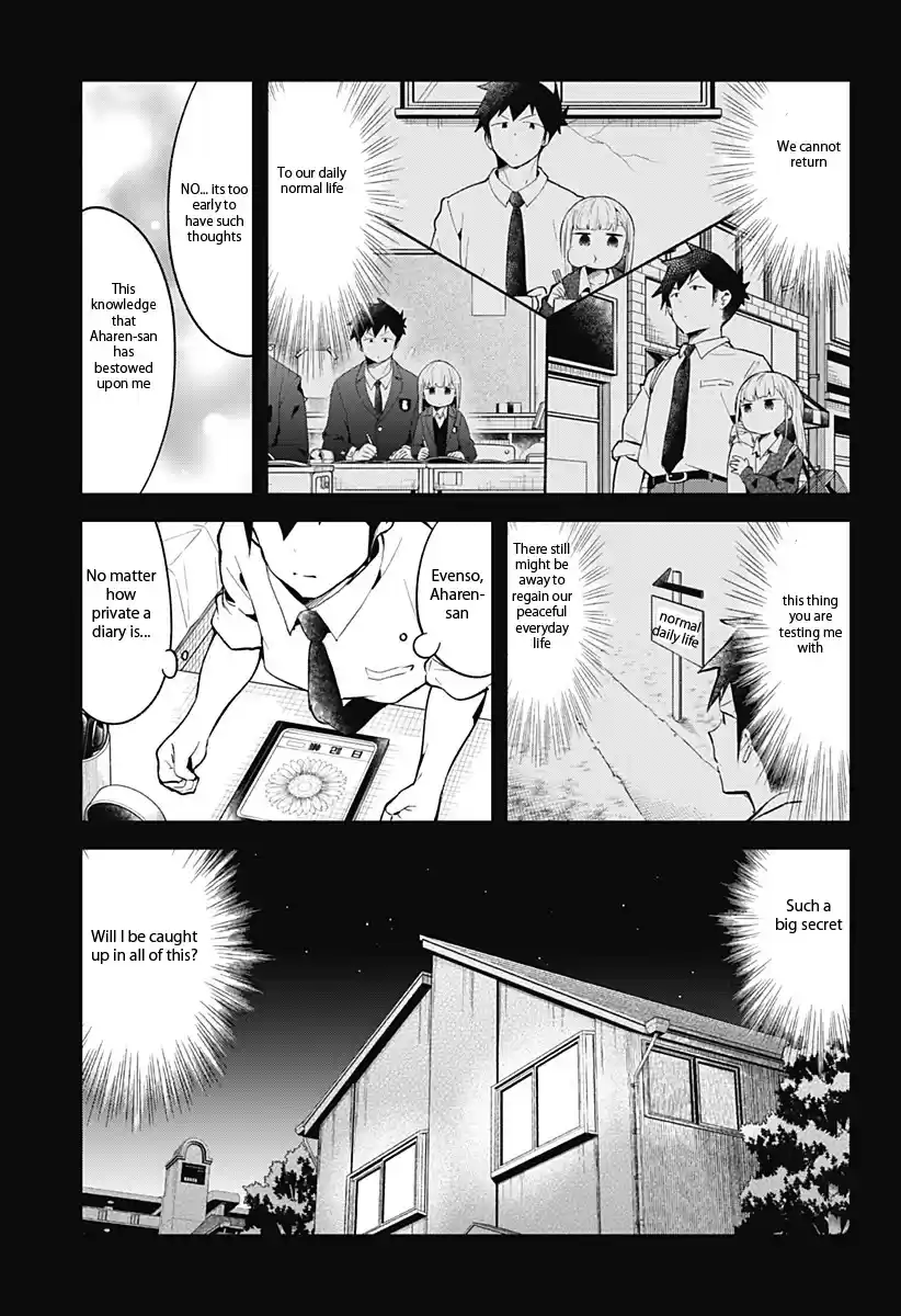 Aharen-San Wa Hakarenai Chapter 110