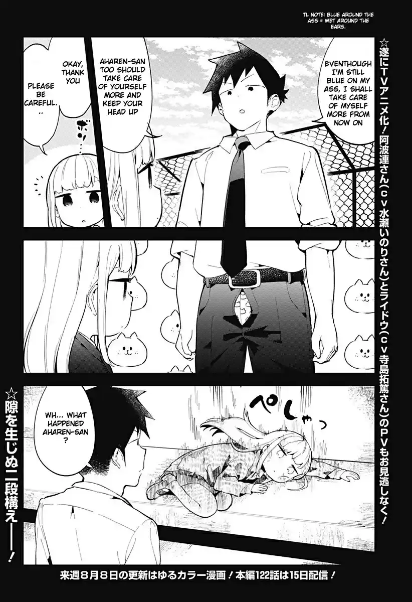 Aharen-San Wa Hakarenai Chapter 121